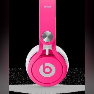 Beats by Dr. Dre MIXR Over the Head DJ Headphones - Neon Pink